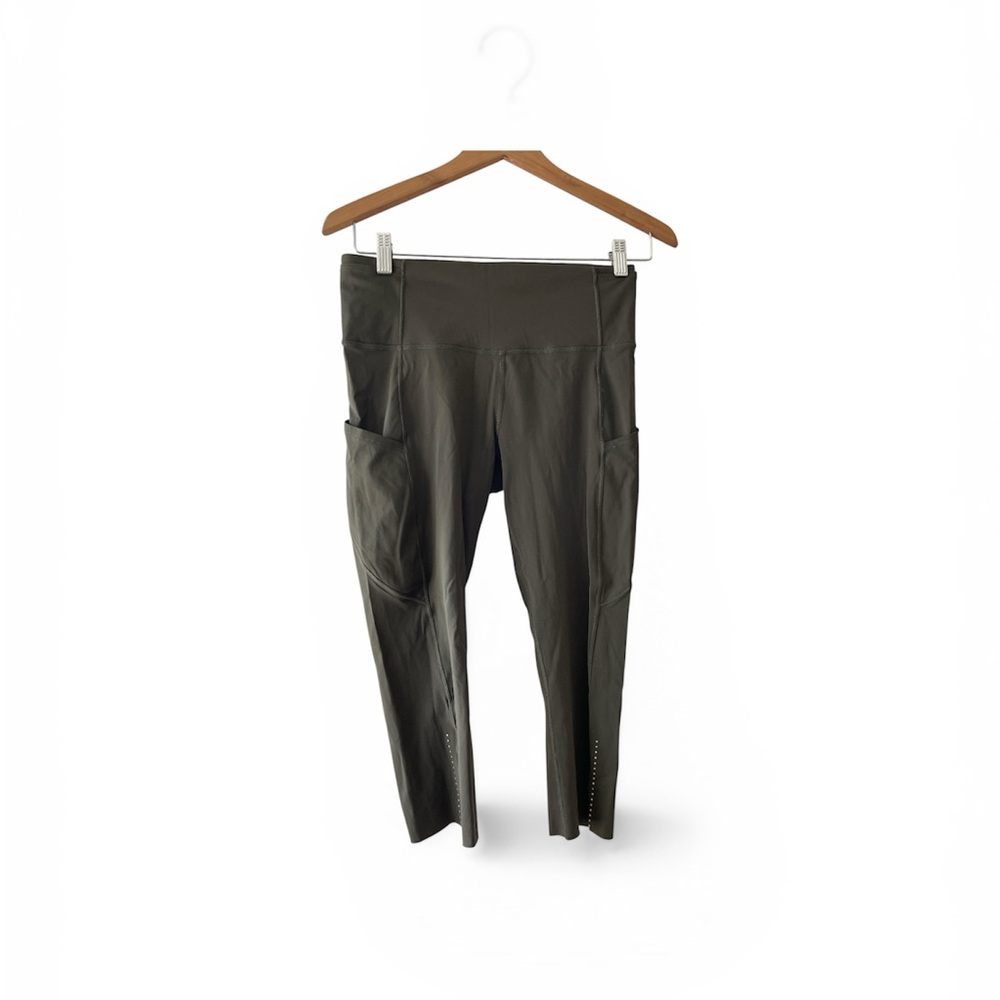 Lululemon Athletica Dark Olive Leggings